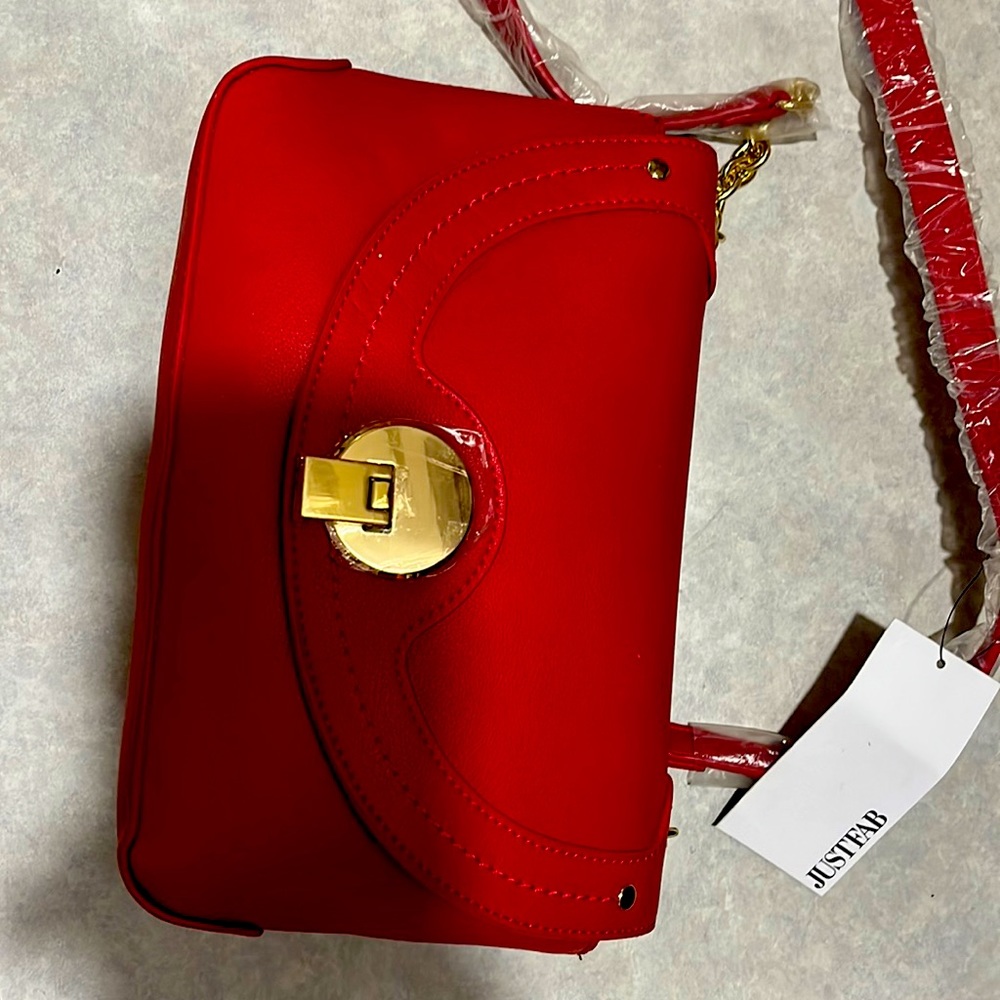 Red Cross body purse